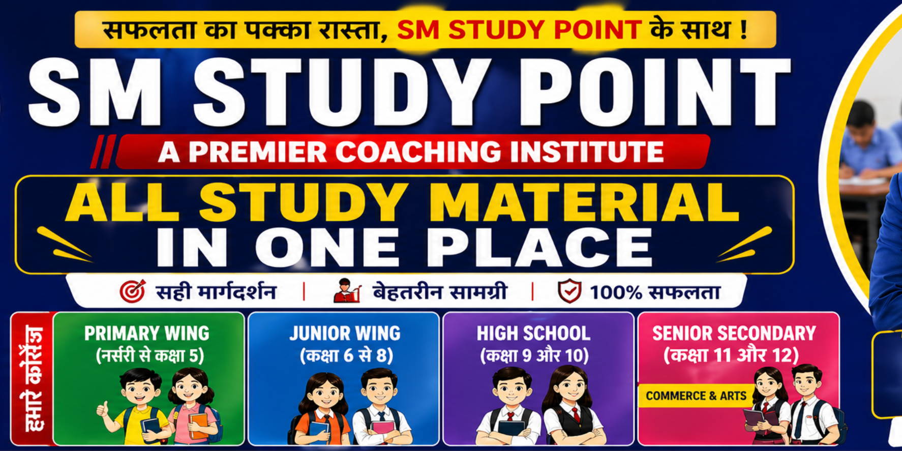 SM Study Point – Complete Coaching from Nursery to Class 12 | Admission Open Now