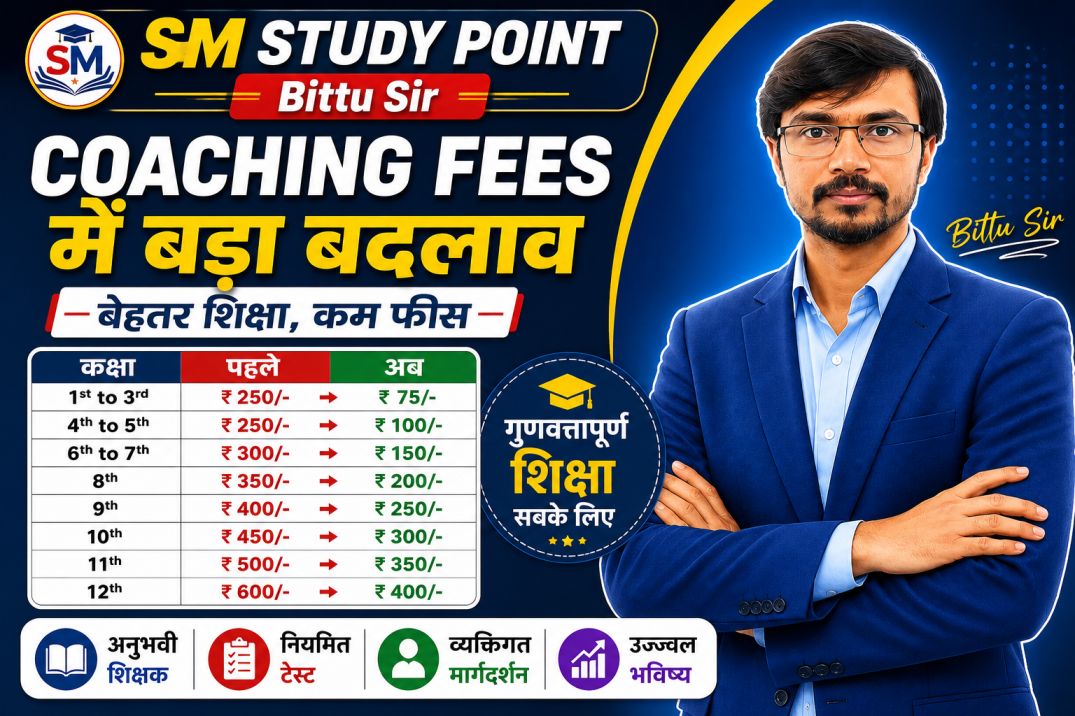 SM Study Point Coaching Fee Structure Admission Rules