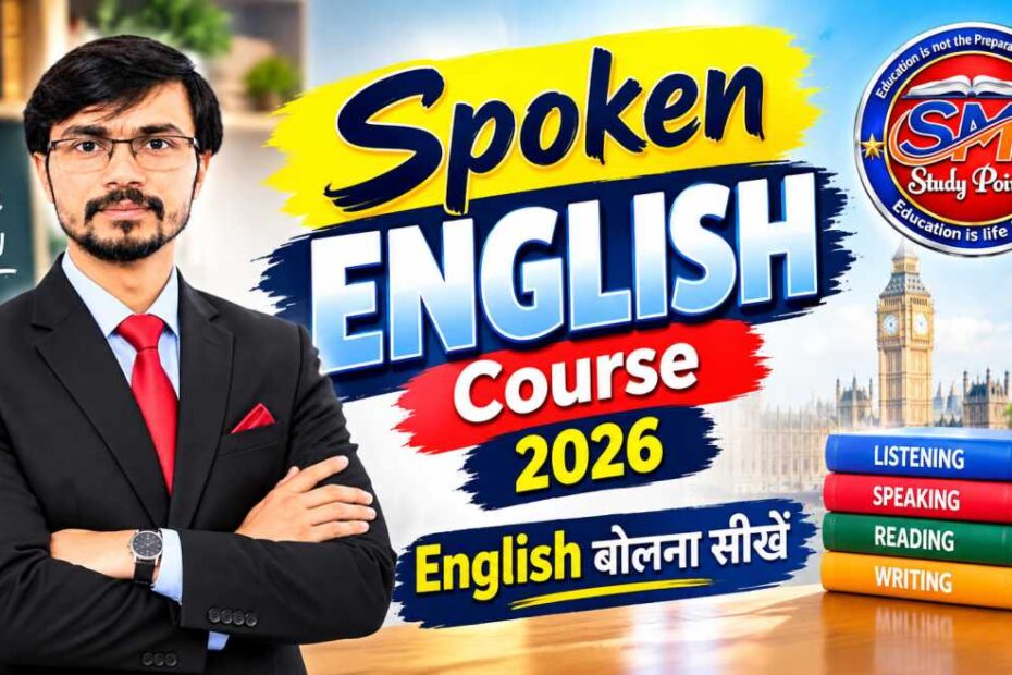 Spoken English Course 2026 – SM STUDY POINT